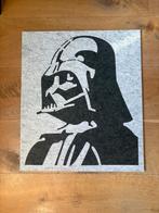 Darth Vader - viltstof laser cut poster 58x50x1 cm, Nieuw, Ophalen of Verzenden, A1 t/m A3, Film en Tv