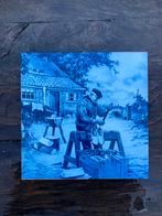 Delfts Blauw Tegel - Klompenmaker, Antiek en Kunst, Ophalen of Verzenden