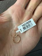 Goud oorbellen 14 Karaat, 585 , nieuw, Sieraden, Tassen en Uiterlijk, Oorbellen, Ophalen of Verzenden, Zo goed als nieuw, Goud