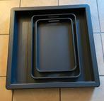 2 antracietgrijze Riverdale dienbladen, Ophalen of Verzenden, Zo goed als nieuw