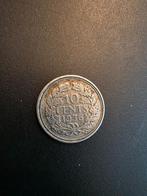 muntstuk 10 cent 1936 Nederland, Zilver, Ophalen of Verzenden, 10 cent, Koningin Wilhelmina