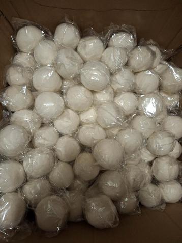 Wasdrogerballen nieuw van katoen per stuk of partijhandel