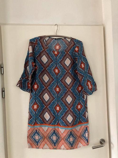 Etnisch dessin tuniek-jurk maat 42 van Expresso, Kleding | Dames, Blouses en Tunieken, Zo goed als nieuw, Maat 42/44 (L), Verzenden