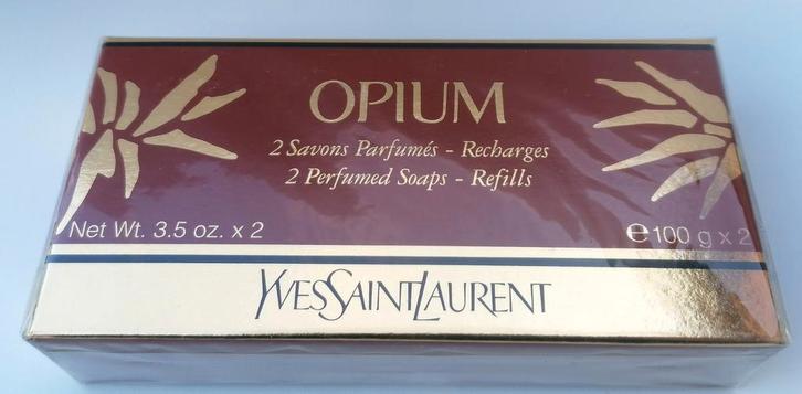 Yves Saint Laurent Opium Zeep Set - Nieuw Vintage, Sieraden, Tassen en Uiterlijk, Uiterlijk | Parfum, Nieuw, Ophalen of Verzenden