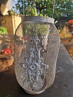 Kerst - Brocante windlicht decoratief binnen en buiten, Antiek en Kunst, Curiosa en Brocante, Ophalen