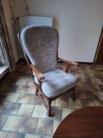 Eiken houten stoel, Huis en Inrichting, Stoelen, Ophalen, Gebruikt, Bruin, Klassiek