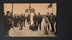 Lemmer Friesland Hardrijderij Schaatskaart TULPKAART 1910, Verzamelen, Ansichtkaarten | Nederland, Ophalen of Verzenden, Voor 1920
