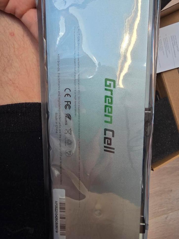Green Cell Accu voor MacBook Pro 15" A1281, Audio, Tv en Foto, Accu's en Batterijen, Nieuw, Oplaadbaar, Ophalen
