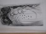 De golf, Antiek en Kunst, Kunst | Etsen en Gravures, Verzenden