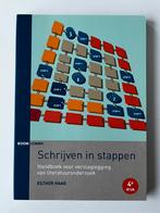 Esther Haag - Schrijven in stappen, Boeken, Wetenschap, Esther Haag, Ophalen of Verzenden, Zo goed als nieuw