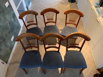Biedermeier chairs set of 6 beschikbaar voor biedingen