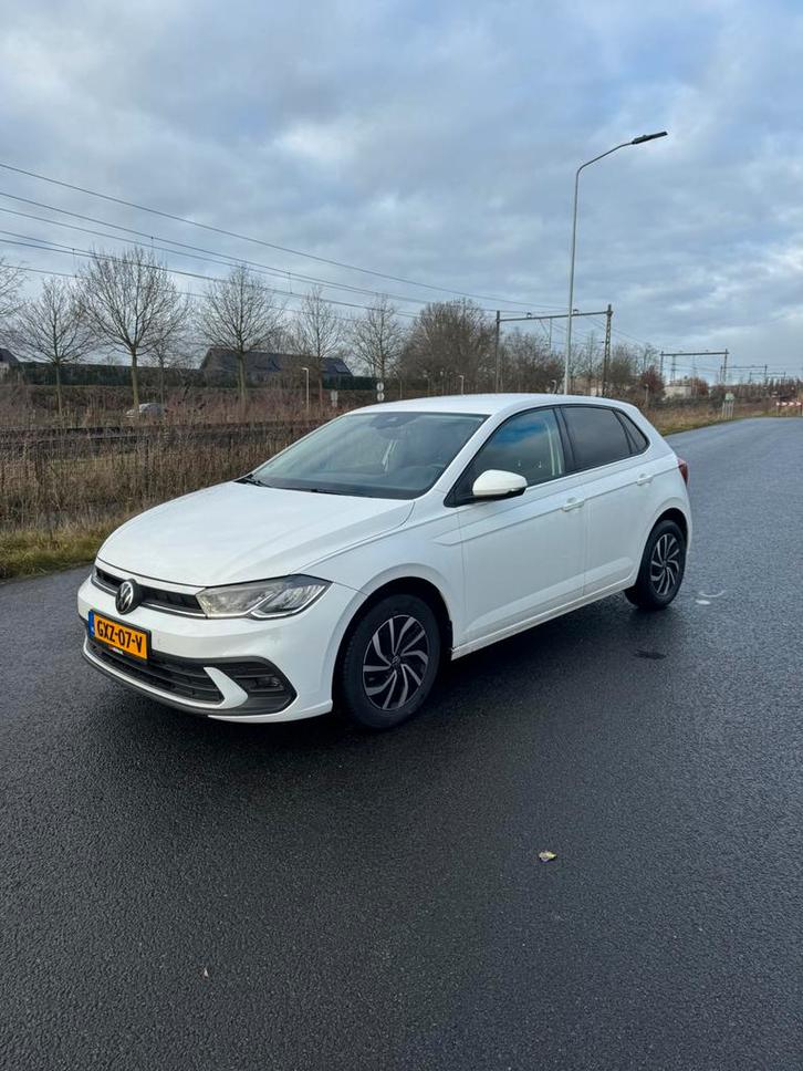 Volkswagen Polo 1.0 TSI 95pk 2022 Wit, Auto's, Volkswagen, Particulier, Polo, Airbags, Airconditioning, Alarm, Android Auto, Apple Carplay