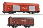 Roco 6600074: tweedeelige set postwagens van de NS, Gelijkstroom, Verzenden, NS, Roco
