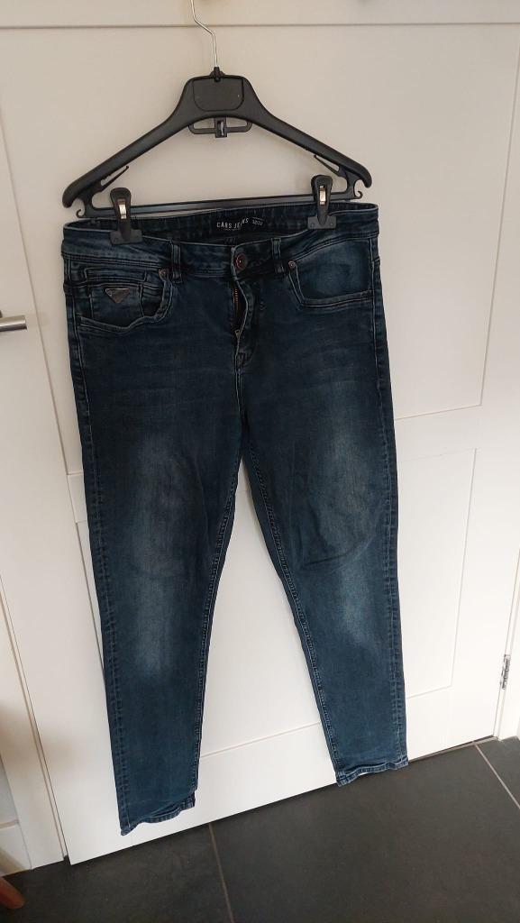 Cars blauwe heren jeans 32/32, Kleding | Heren, Spijkerbroeken en Jeans, Zo goed als nieuw, W32 (confectie 46) of kleiner, Blauw