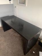 IKEA MALM Student Desk in Black-Brown (2 available), Huis en Inrichting, Ophalen, Zo goed als nieuw, Bureau