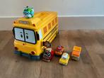 Bussie robocar poli met metal cars, Ophalen of Verzenden, Zo goed als nieuw