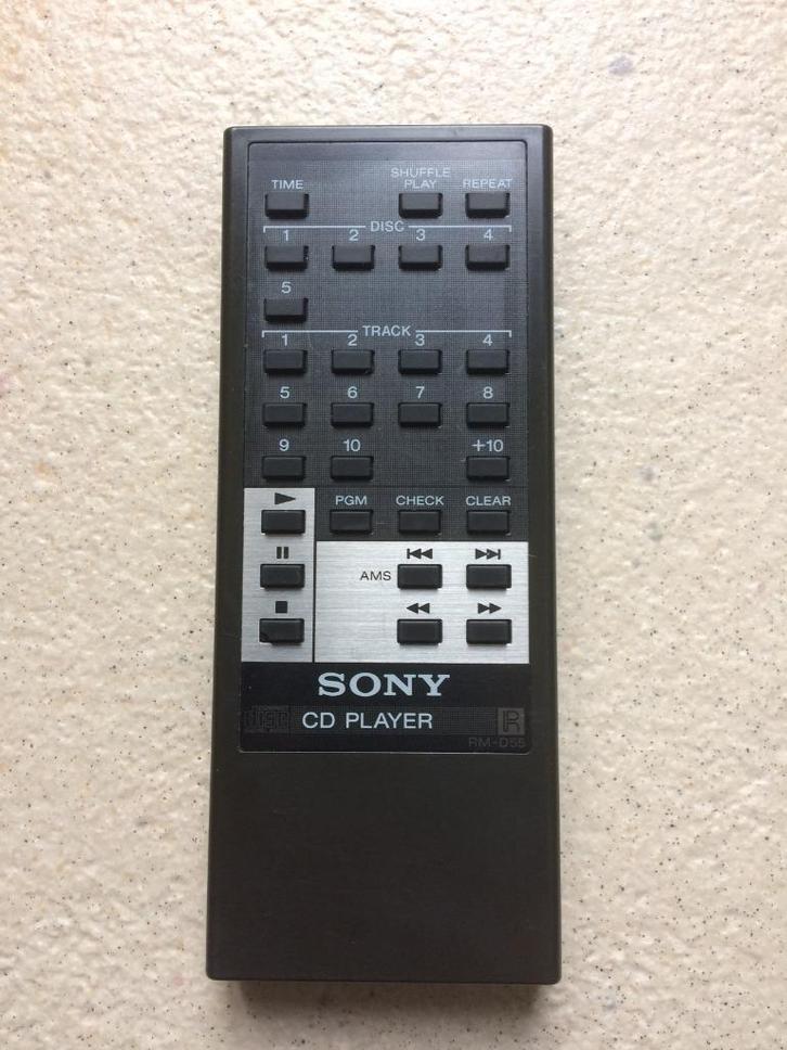 Sony Afstandsbediening RM-D55 Remote Control 5 cd wisselaar, Audio, Tv en Foto, Afstandsbedieningen, Gebruikt, Origineel, Ophalen