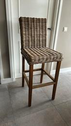 Rotan Barkruk, 2 krukken, Ophalen, Zo goed als nieuw, 60 tot 90 cm