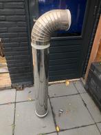 Dubbewandige afvoer gas haard, Huis en Inrichting, Haarden, Ophalen of Verzenden, Zo goed als nieuw, Inbouwhaard, Gashaard