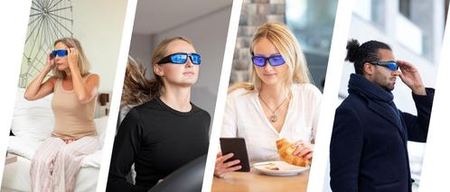 Propeaq lichttherapie bril demo, Sport en Fitness, Gezondheidsproducten en Wellness, Zo goed als nieuw, Overige typen, Verzenden
