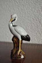 Oud  Beeldje Ooievaar 9,5 cm, Ophalen of Verzenden, Gebruikt, Beeldje of Figuurtje
