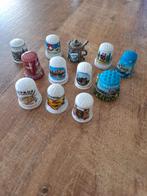 12 vingerhoedjes uit het buitenland, Verzamelen, Vingerhoedjes, Ophalen of Verzenden, Zo goed als nieuw, Overige materialen, Buitenland