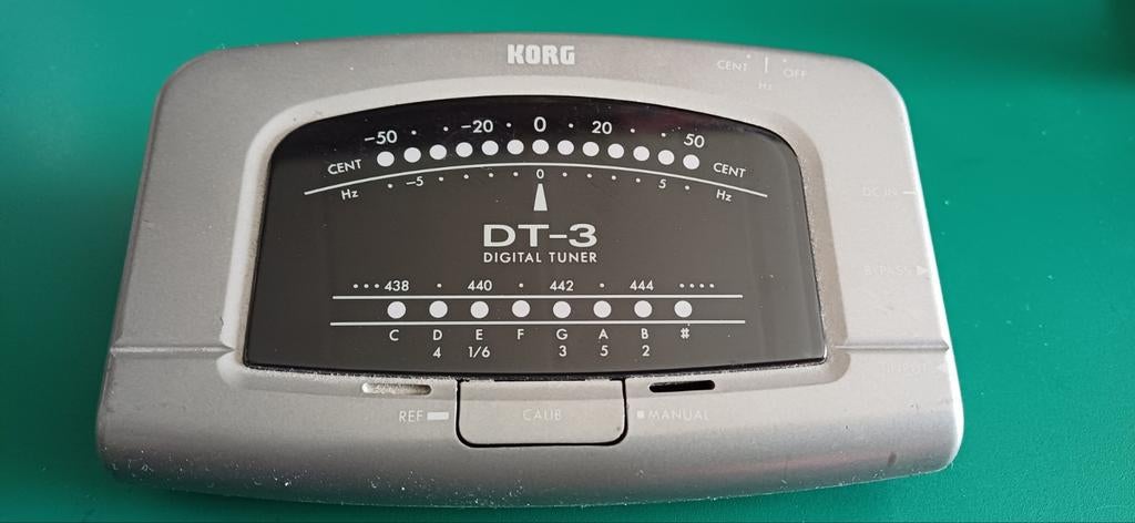Korg digtal tuner DT-3, Ophalen of Verzenden, Gebruikt