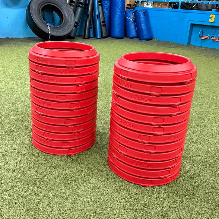 Les Mills Smartstep risers (rood), Sport en Fitness, Fitnessmaterialen, Zo goed als nieuw, Ophalen