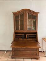Massief eiken secretaire - castle furniture, Huis en Inrichting, Kasten | Secretaires, Ophalen, Gebruikt