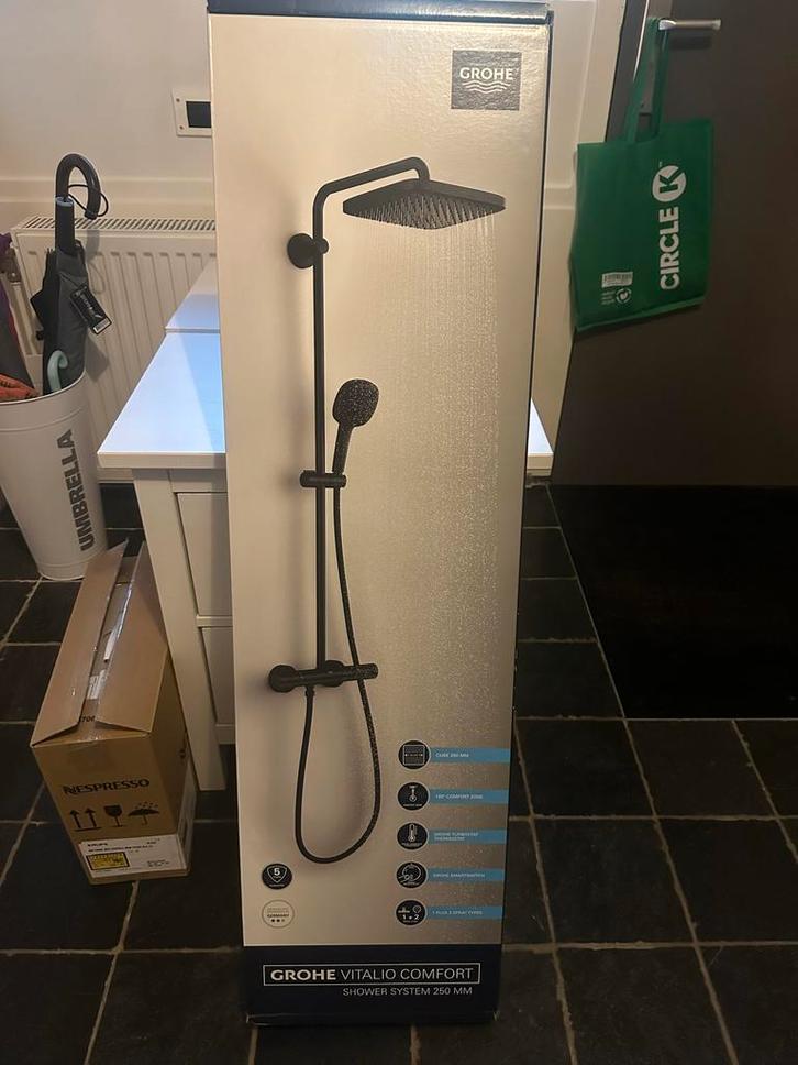 Grohe Vitalio Comfort 250MM Douchesysteem - Nieuw!, Doe-het-zelf en Verbouw, Sanitair, Nieuw, Douche, Chroom, Ophalen of Verzenden