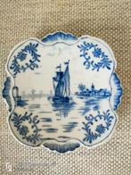 Delfts Blauw Schotel met Zeilschip, Ophalen of Verzenden