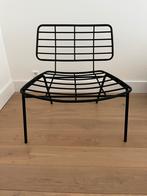 Bloomingville stalen loungestoel Mesh, Ophalen, Gebruikt, Zwart, Metaal