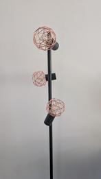 Mesh vloerlamp met 3 lampjes, Ophalen, Zo goed als nieuw