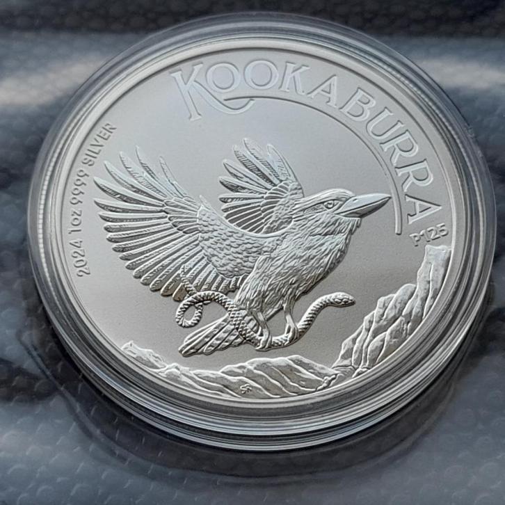 2024 Kookaburra 1 oz zilver, Postzegels en Munten, Munten | Oceanië, Zilver, Ophalen of Verzenden