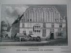 25 / Arnhem  het Stadhuis  Litho  1846, Antiek en Kunst