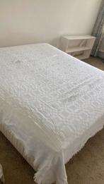 Prachtig geweven sprei dikke katoen 214*241cm, Ophalen of Verzenden, Zo goed als nieuw, Tweepersoons, Overige typen