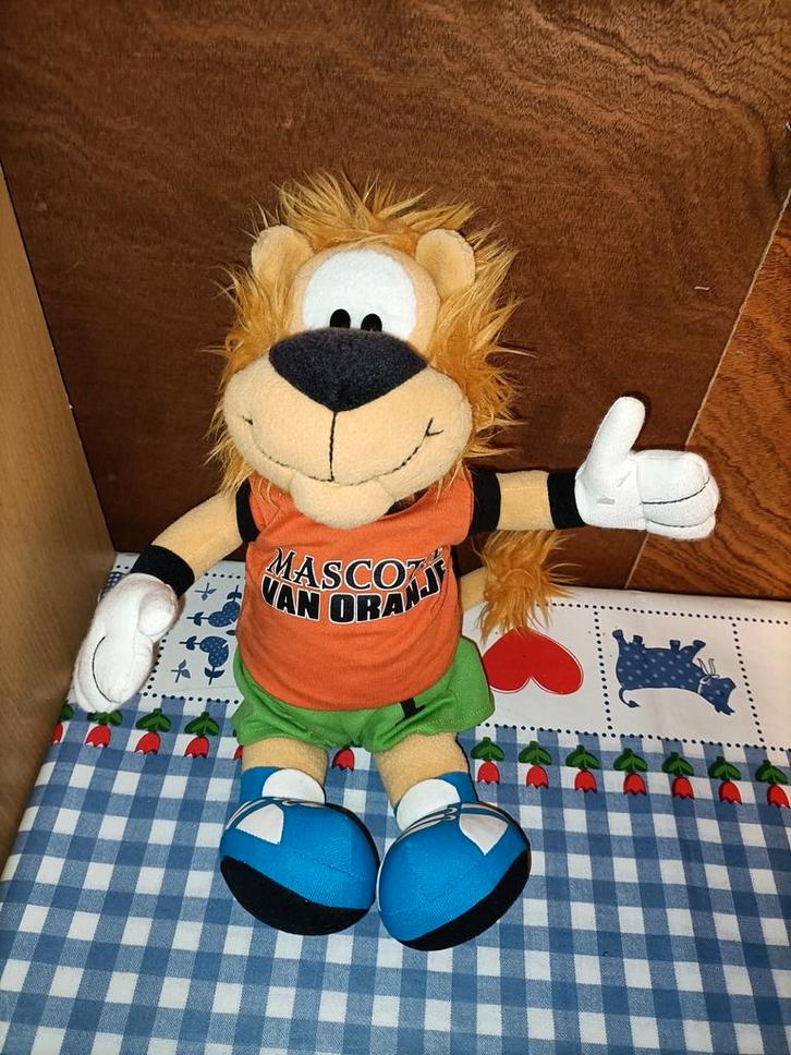 Loekie de Leeuw knuffel Mascotte van Oranje*, Kinderen en Baby's, Speelgoed | Knuffels en Pluche, Ophalen of Verzenden