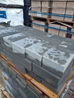 HK partij antraciete 20x30x6cm tegels - 15m² - €16,50, Ophalen of Verzenden, Zo goed als nieuw, 10 m² of meer, Beton