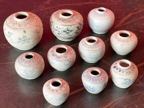 Antieke gemberpotjes van het scheepswrak  Vung Tao, Antiek en Kunst, Antiek | Keramiek en Aardewerk, Ophalen of Verzenden