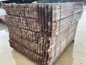 Angelim Vermelho piketpaaltjes 4x4 a 120cm met punt beschikbaar voor biedingen
