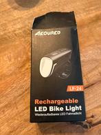 Led oplaadbare fietsverlichting, Verlichtingsset, Nieuw, Ophalen of Verzenden, Oplaadbaar