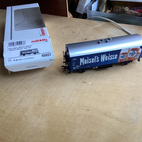 Marklin 45027 de brouwerij koelwagen Maisel nieuw in ovp, Hobby en Vrije tijd, Modeltreinen | H0, Nieuw, Wagon, Wisselstroom, Märklin