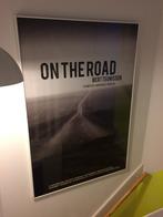 “ON THE ROAD”  tentoonstellingsaffiche Bert Teunissen -groot, Ophalen, Zo goed als nieuw, Rechthoekig Staand
