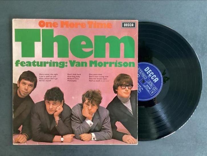 Them - One More Time (Van Morrison) Vinyl, Cd's en Dvd's, Vinyl | Rock, 12 inch, Ophalen of Verzenden