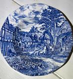 Enoch Wedgwood (Tunstall) Ltd. Old English Village bord, Ophalen of Verzenden, Zo goed als nieuw, Bord(en), Wedgwood