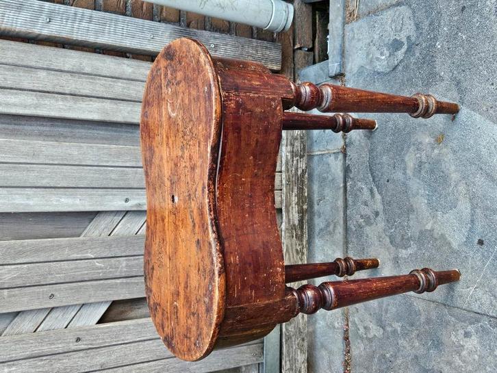 Antiek bidet babybadje mahonie, Antiek en Kunst, Antiek | Meubels | Tafels, Ophalen