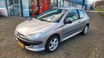 Peugeot 206 1.4 X-line 3D 2003 Grijs apk tot 25-7-2025, Voorwielaandrijving, Stof, 1360 cc, Zwart