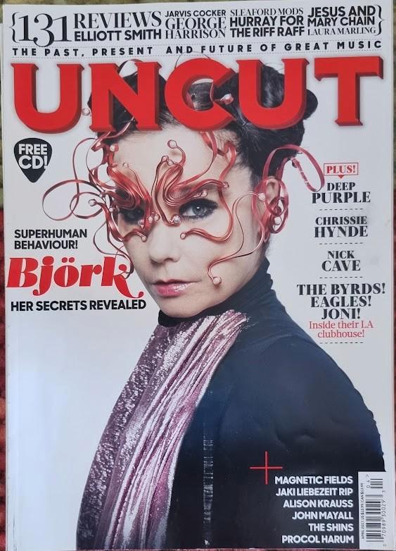 UNCUT 04-2017 239 Bjork Deep Purple Cave Eagles  Byrds Mitch, Boeken, Tijdschriften en Kranten, Zo goed als nieuw, Muziek, Film of Tv