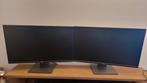 2 Dell Monitoren ( 24 Inch ), Computers en Software, Monitoren, IPS, Full HD, Ophalen of Verzenden, Zo goed als nieuw