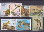 Slangen Reptielen Laos (08), Postzegels en Munten, Postzegels | Thematische zegels, Dier of Natuur, Verzenden, Postfris